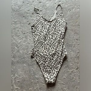 American Eagle Cheetah Bodysuit